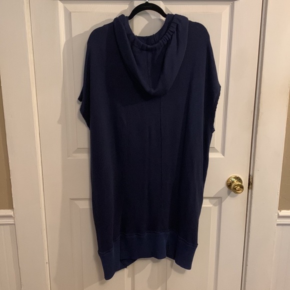 NEW Free People Zip Up Duster Hoodie Size Medium - Picture 2 of 16